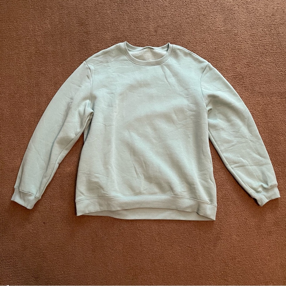 Mint-Green Crewneck Sweatshirt